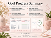 Goal Planner Google Sheets