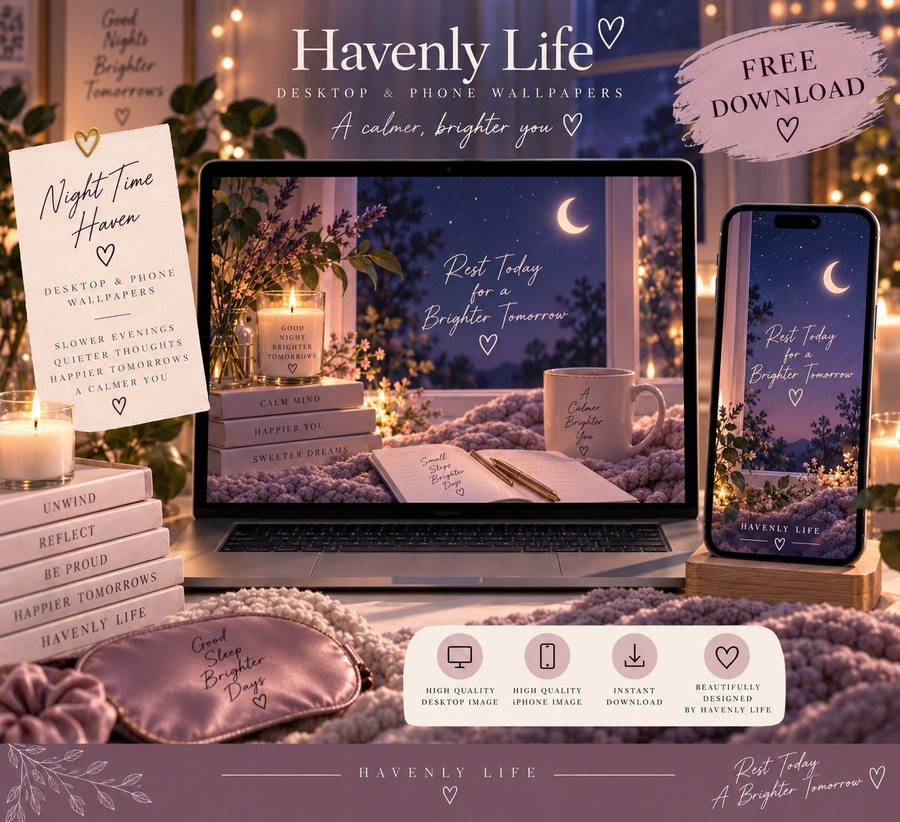 Night Time Haven FREE Desktop & iPhone Wallpaper