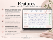 Habit Tracker Google Sheets