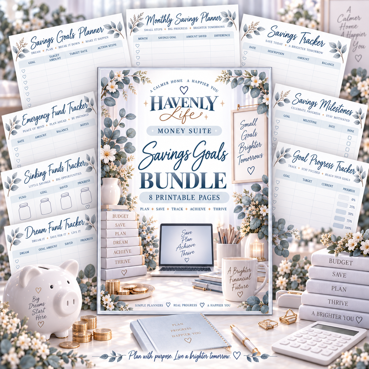 Savings Goals Planning Bundle