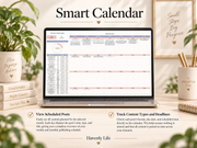Social Media Content Planner Google Sheets