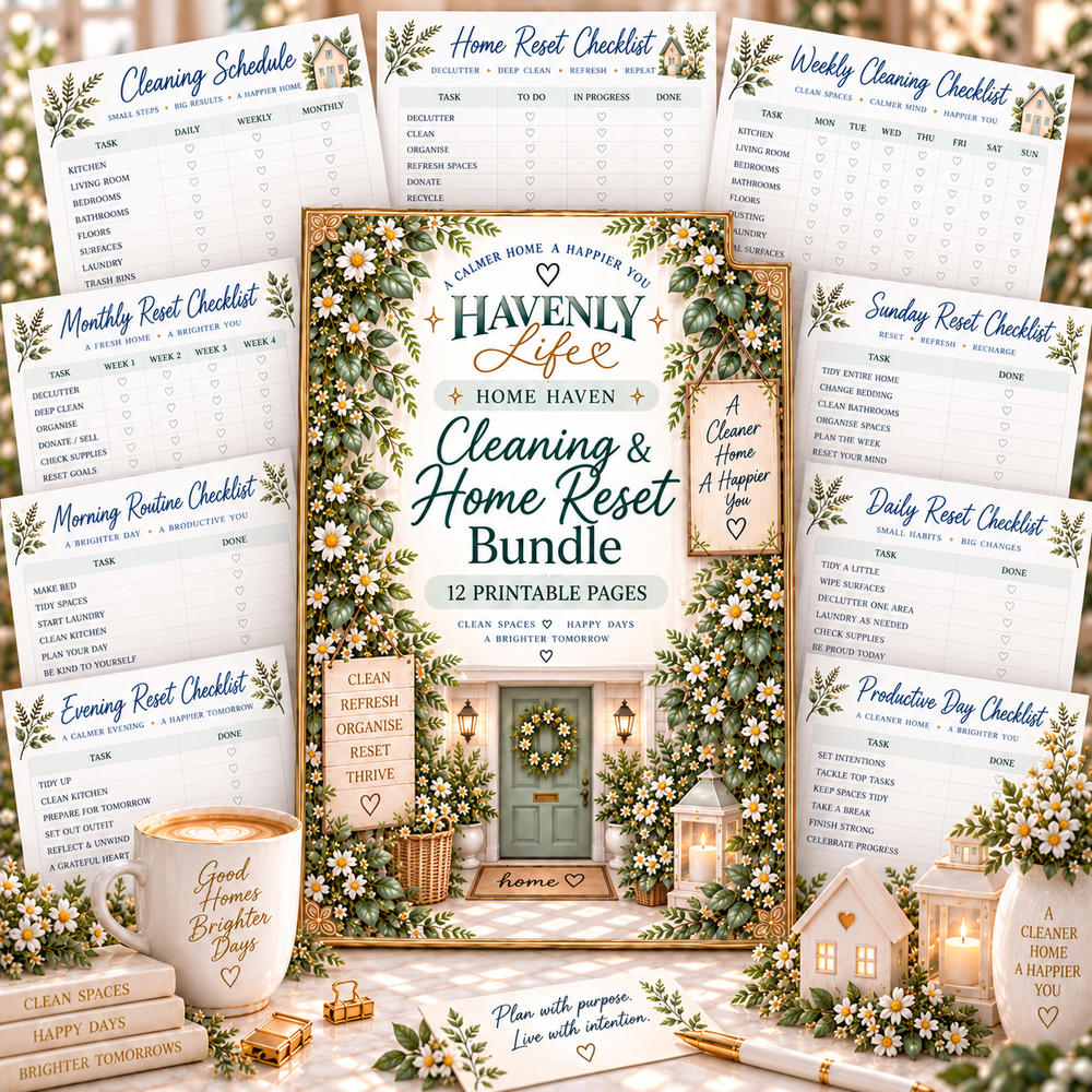 Cleaning & Home Reset Bundle