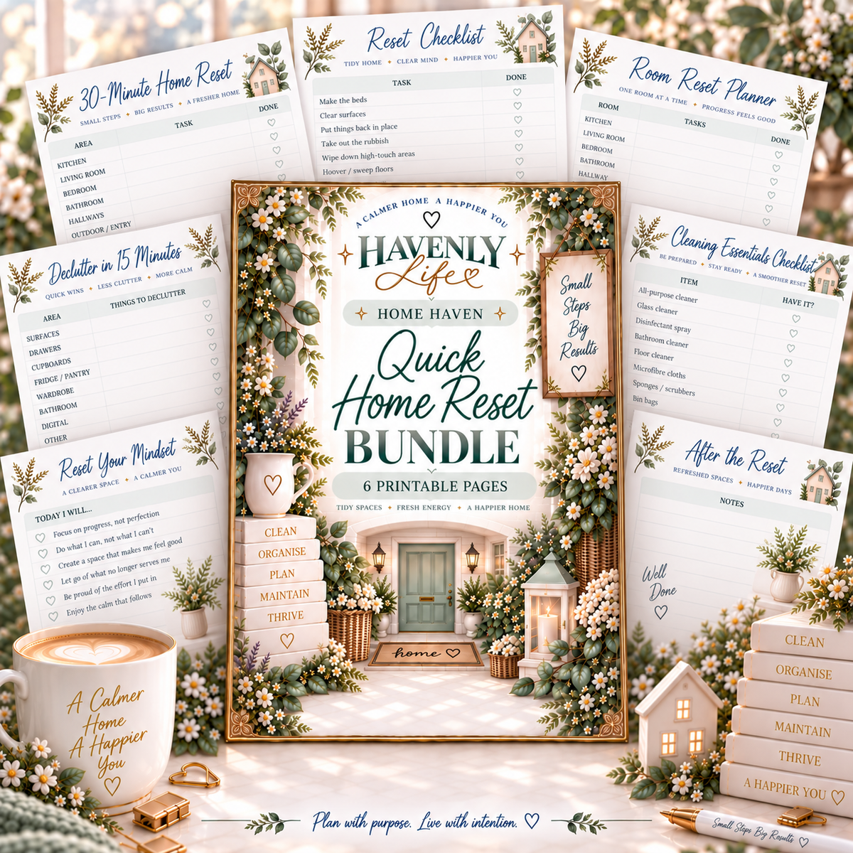 Quick Home Reset Planning Bundle