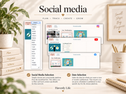 Social Media Content Planner Google Sheets