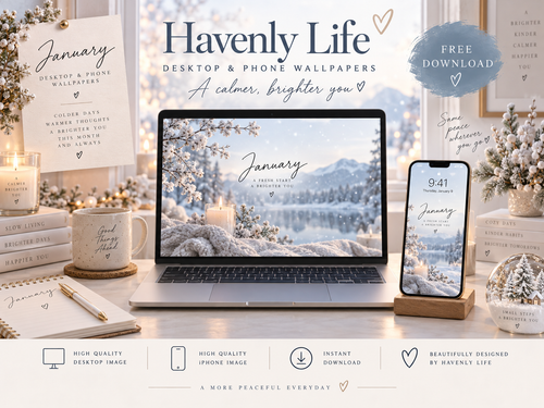 Monthly Collection FREE Desktop & iPhone Wallpaper