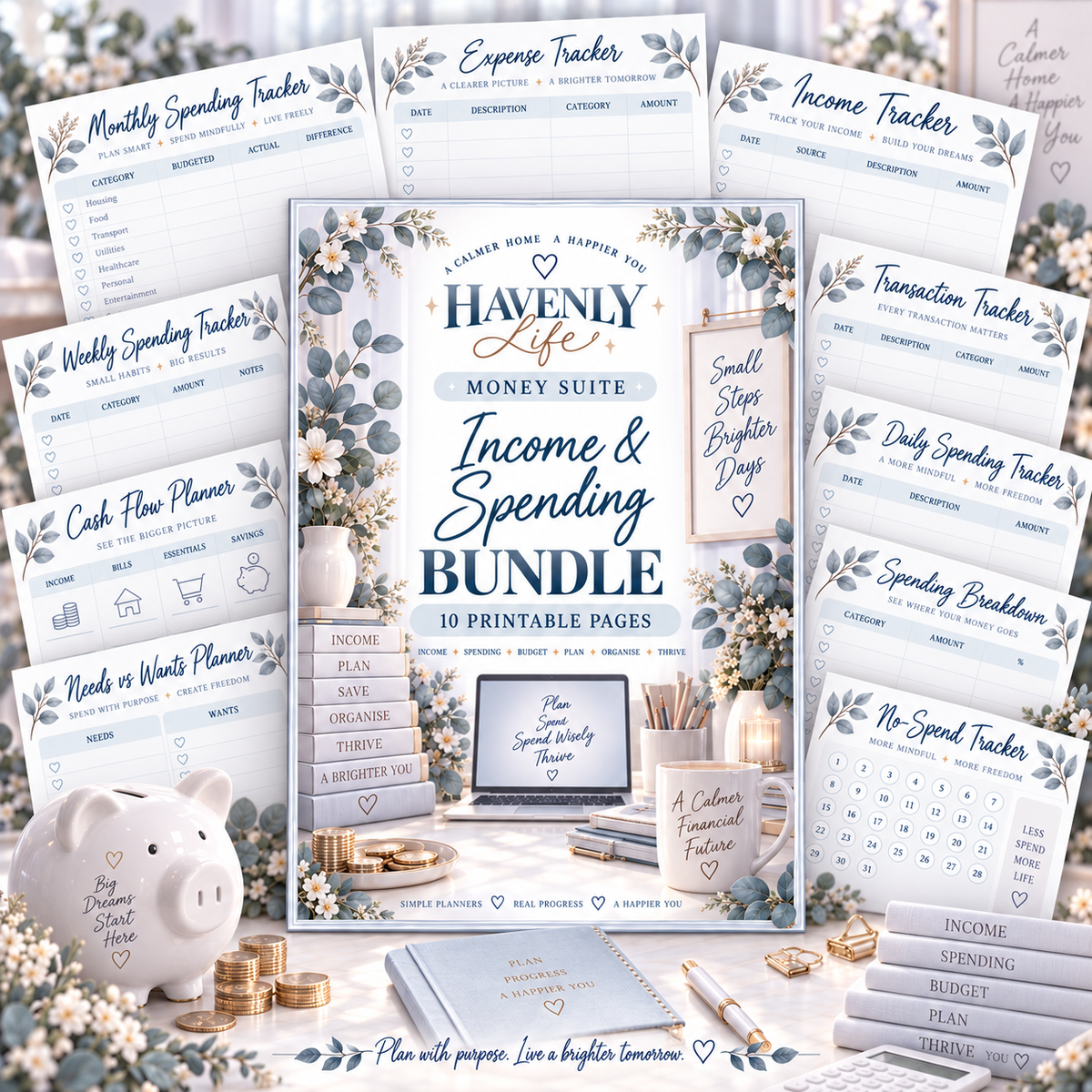 Income & Spending Planning Bundle