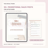 Activewear – Promotional & Sales Post Templates