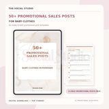 Baby Clothes – Promotional & Sales Post Templates