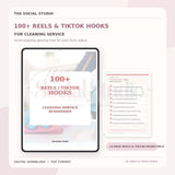 Cleaning Service – 100+ Reels & TikTok Hooks