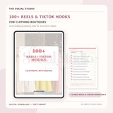 Clothing Boutiques – 100+ Reels & TikTok Hooks