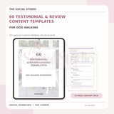 Dog Walker – Testimonial & Review Content Templates