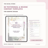 Graphic Designer – Testimonial & Review Content Templates