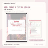 Musicians – 100+ Reels & TikTok Hooks