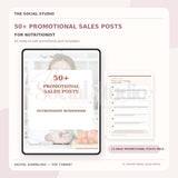 Nutritionists – Promotional & Sales Post Templates