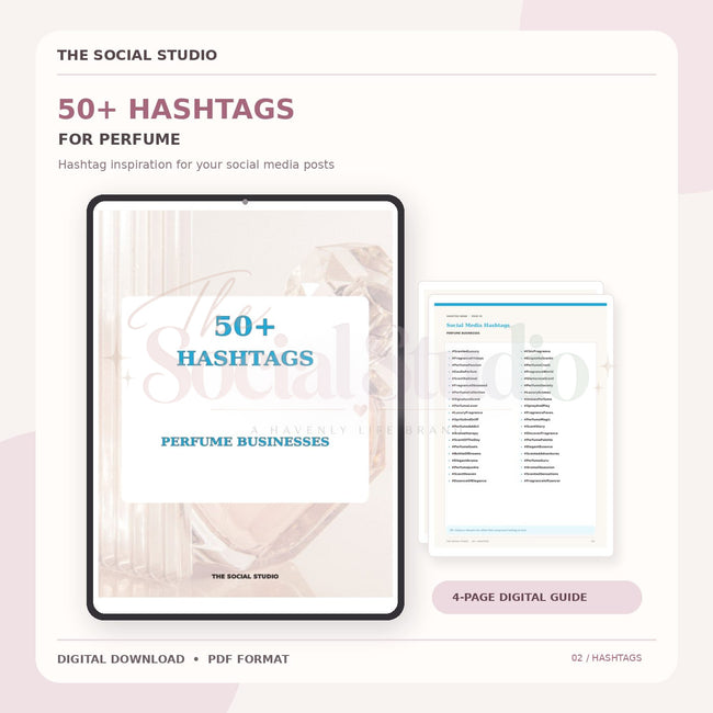 Perfume – Hashtag Pack | The Social Studio
