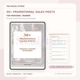 Personal Trainer – Promotional & Sales Post Templates