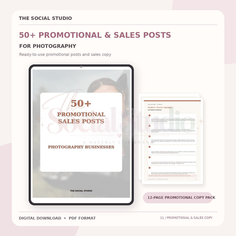 Sales Post Templates