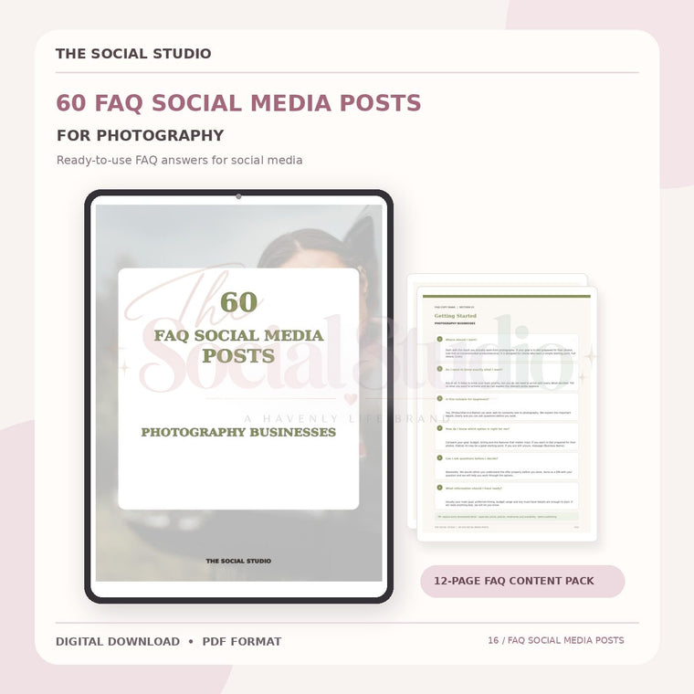 FAQ Social Posts