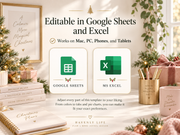 Christmas Planner Google Sheets