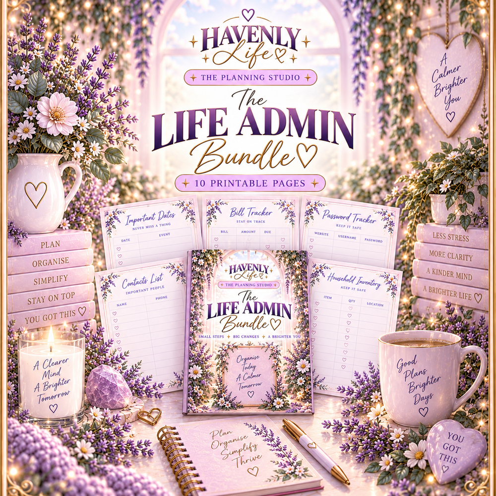 Life Admin Planning Bundle