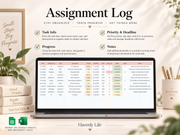 Assignment Tracker Google Sheets